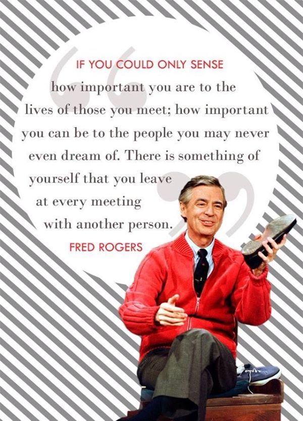 Mr Fred Rogers | Picture Credit : Kathi Waters, Pinterest 